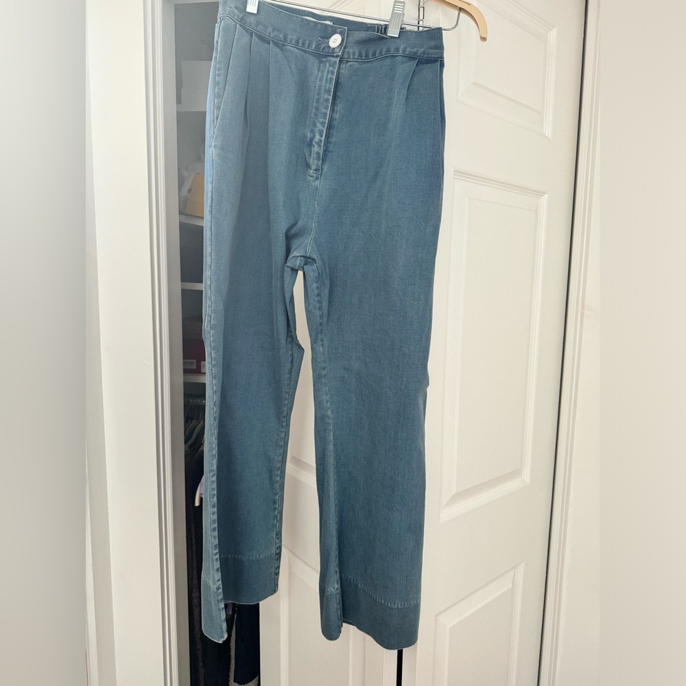 Wray Wide-Leg Denim -size 6
